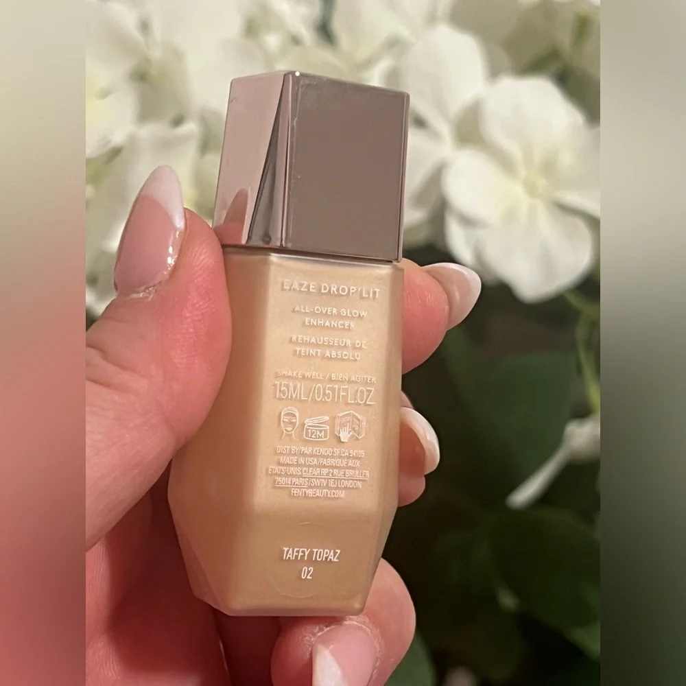 FENTY BEAUTY BY RIHANNA • EASE DROP'LIT ALL-OVER GLOW ENHANCER • TAFFY TOPAZ